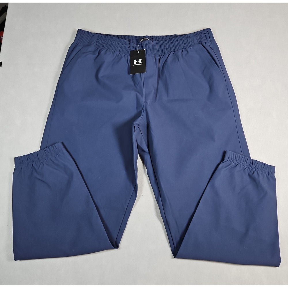Under Armour Womens Blue UA Icon Woven Jogger Pants Size XL NWT